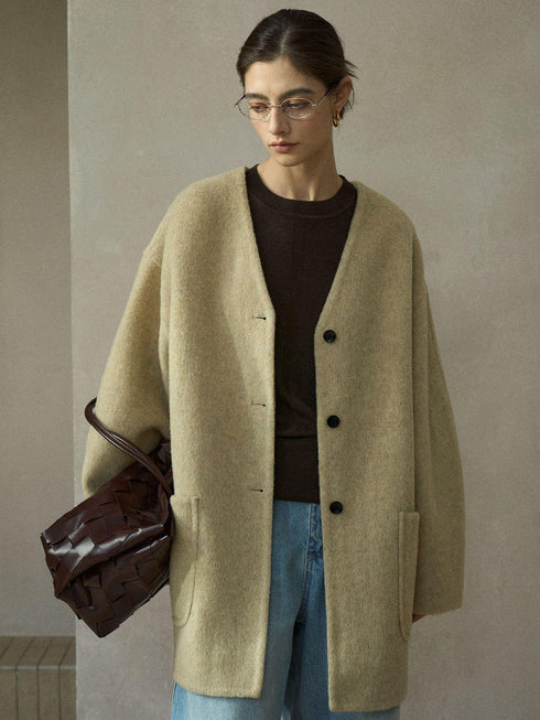 Helix Double-Faced Wool Coat